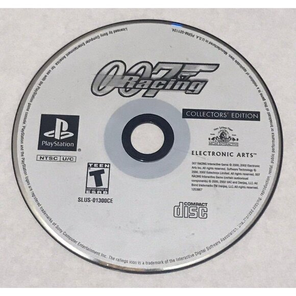 PS1: 007 Racing, Collector’s Edition - Picture 1 of 1